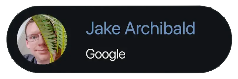 One speaker list entry